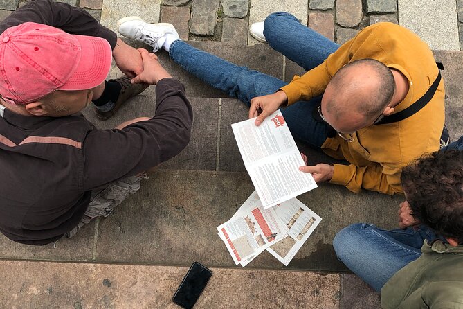 Aarhus Self guided Mystery hunt Sabotage in Danish - Seeing Aarhus Cathedral from the outside