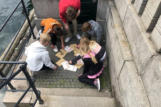Aarhus Self guided Mystery hunt Sabotage in Danish - Starting near Børnenes Kontor and Bispetorvet