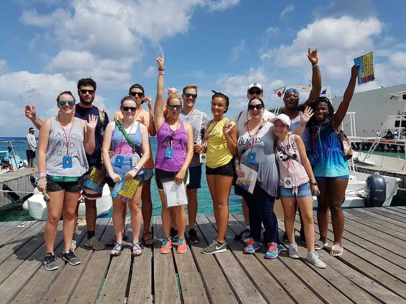 Amazing Cozumel Race: Scavenger Hunt/Sightseeing Tour - The finish line and awards ceremony