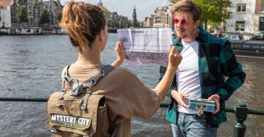 Amsterdam: "Operation 45 " Treasure Hunt Walking Tour - Why the physical game bag matters