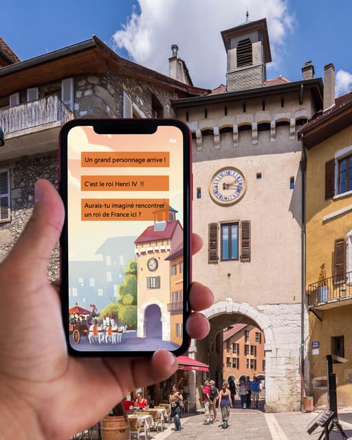 Annecy: Escape game outdoor - the shadow of the sword - The route from Quai de la Tournette to Annecy Castle