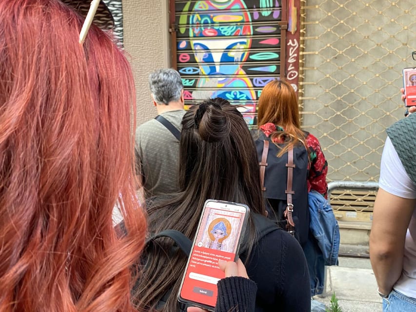 Athens: Street Art Treasure Hunt with Food Stop - Metaxourgeio and the changing rhythm of the walk