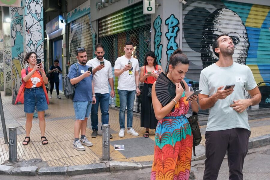 Athens: Street Art Treasure Hunt with Food Stop - Loukanikos, Ino, and the clues hidden in plain sight