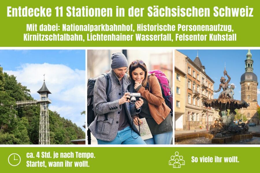 Bad Schandau: Scavenger Hunt through Saxon Switzerland - Riding the historic elevator to Osterrauer Scheibe