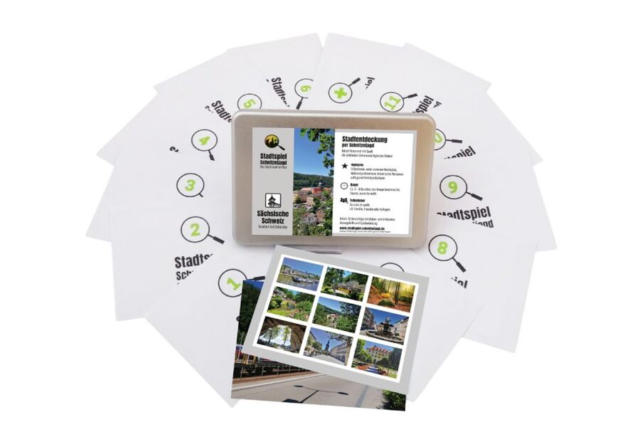 Bad Schandau: Scavenger Hunt through Saxon Switzerland - How the box works in practice