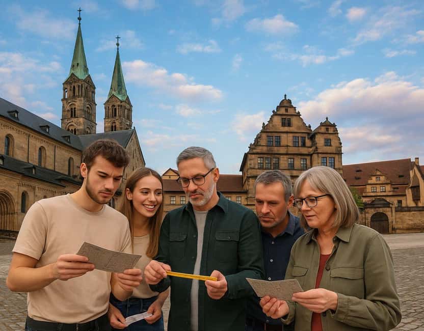 Bamberg: Outdoor Escape Game with a Puzzle Backpack - Walking 3 kilometers over Bamberg’s cobblestones