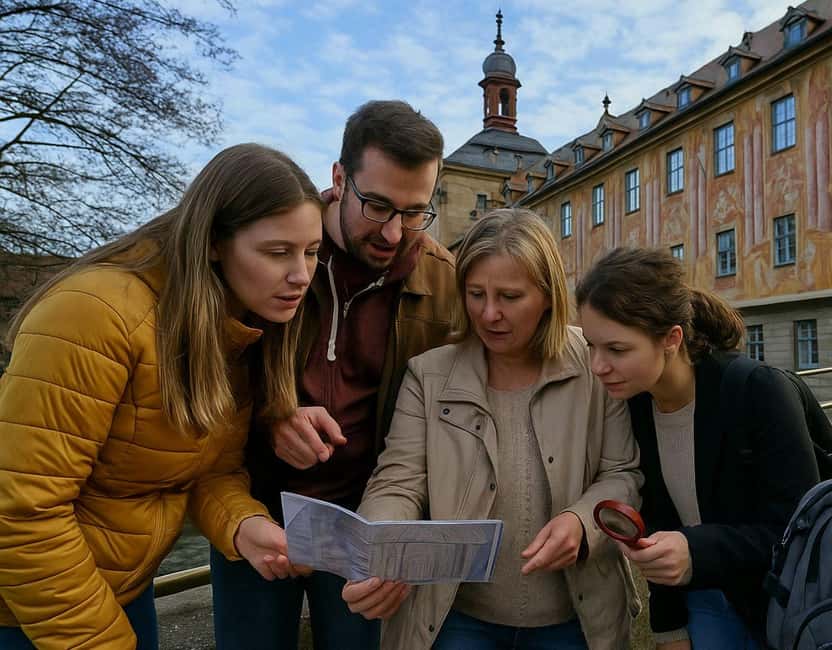 Bamberg: Outdoor Escape Game with a Puzzle Backpack - Language, timing, and weather tips