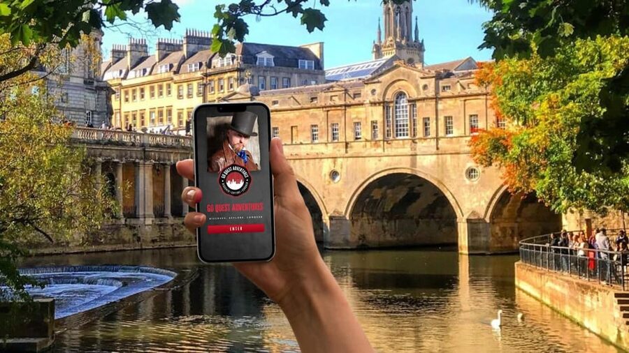 Bath: City Walking Tour & Exploration Game - A puzzle trail through Bath instead of a standard walking tour