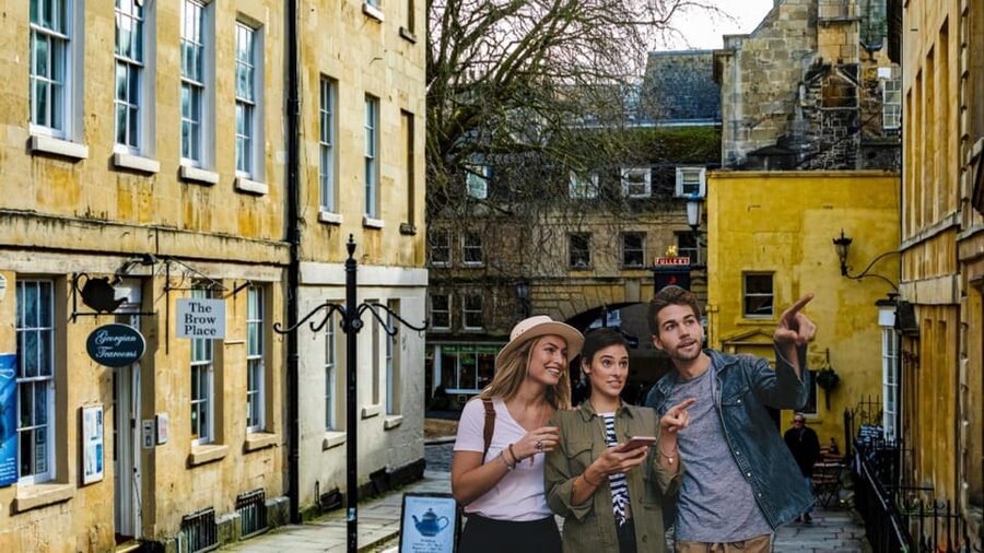 Bath: City Walking Tour & Exploration Game - Following Bath’s streets toward the River Avon