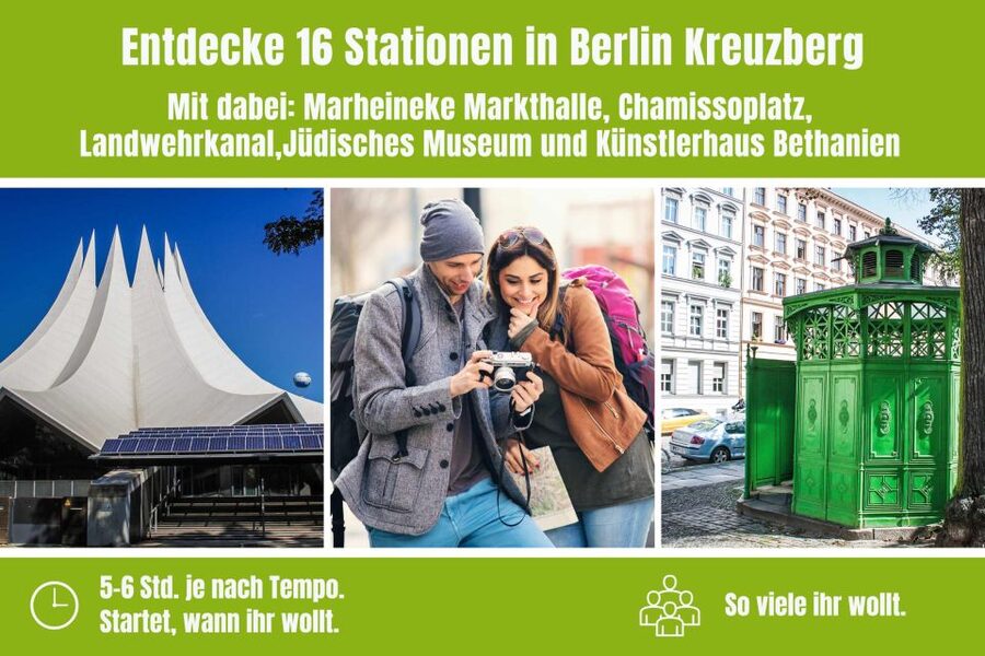 Berlin Kreuzberg: Scavenger Hunt Self-Guided Tour - Jewish Museum and Prinzessinnengarten
