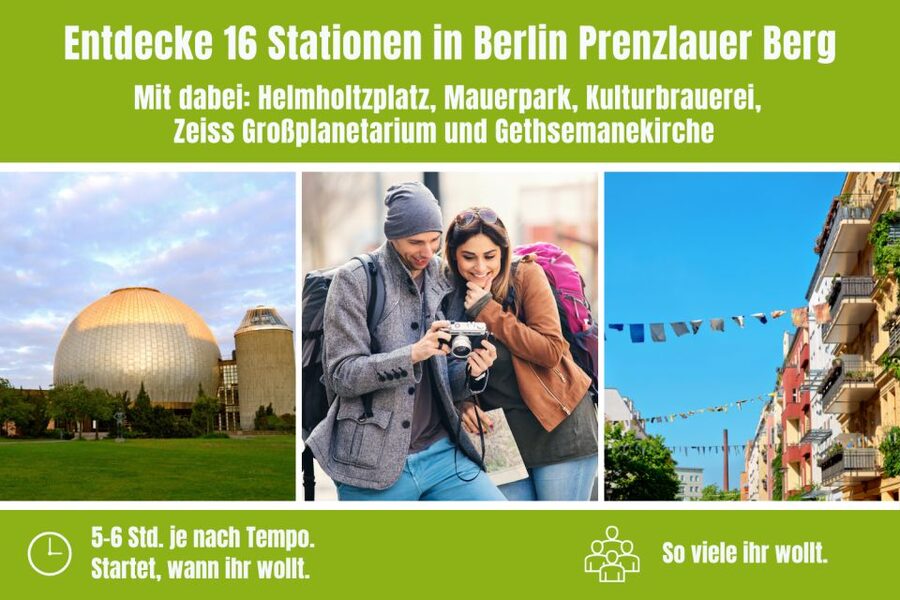 Berlin Prenzlauer Berg: Scavenger Hunt Self-Guided Tour - The Dicker Hermann and industrial traces