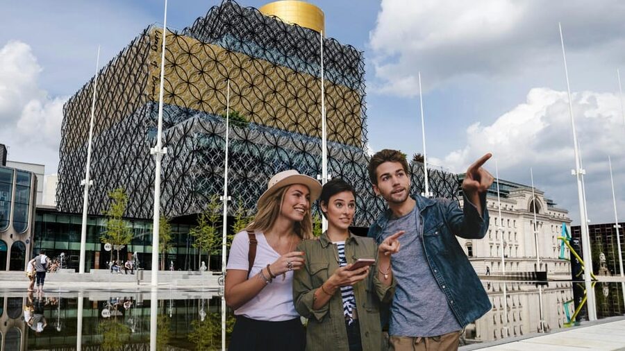 Birmingham: City Walking Tour and Exploration Game - Starting beside St Martin’s Church at the Bullring