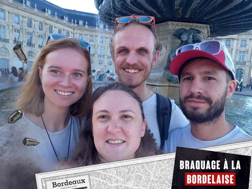 Bordeaux: Outdoor Escape Game - Braquage à la bordelaise - How the Bordeaux heist begins at Place Saint-Pierre