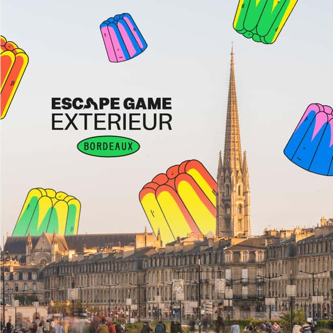 Bordeaux: Outdoor Escape Game - Le Canelé d'Or - Starting at Cours Mably and Église Notre-Dame