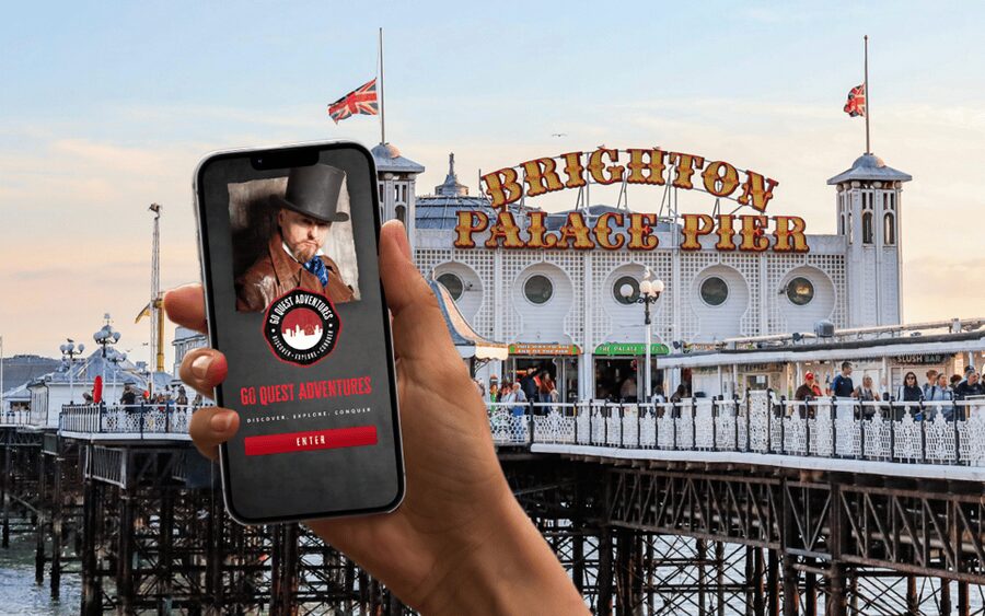 Brighton: City Walking Tour & Exploration Game - Starting beside Brighton Pier
