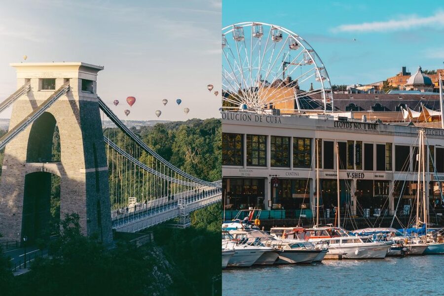 Bristol: Fun Puzzle Treasure Hunt to a Pub! + Team Racing! - Bristol’s hills and the two to three hour pace