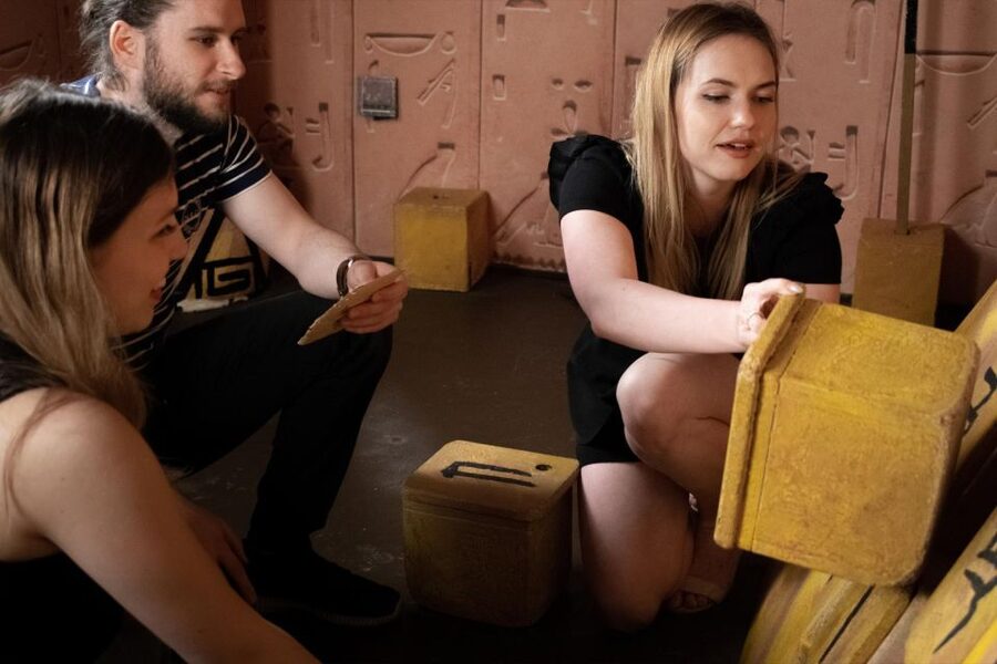 Budapest: Escape Room game - Egyptian Adventure - English support and the check-in experience