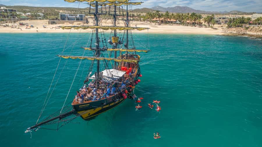 Cabo San Lucas: Pirate Cruise with Snorkel Treasure Hunt - Starting at Dock 0 behind Breathless Resort