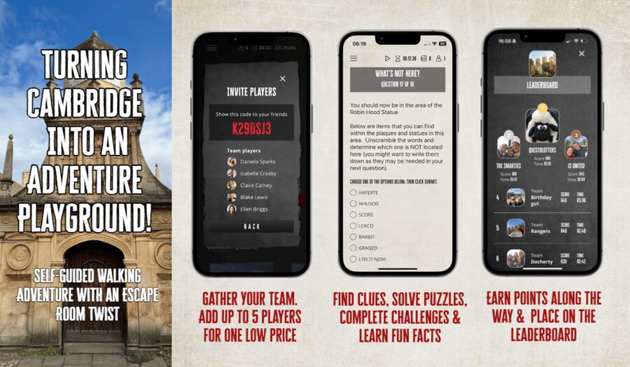 Cambridge: City Walking Tour & Exploration Game - A city viewpoint gives the walk a payoff