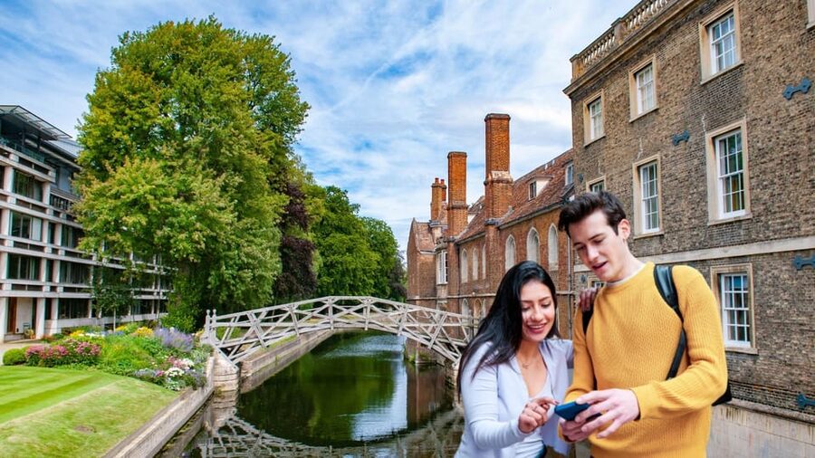 Cambridge: City Walking Tour & Exploration Game - The time-eating clock and other Cambridge stories