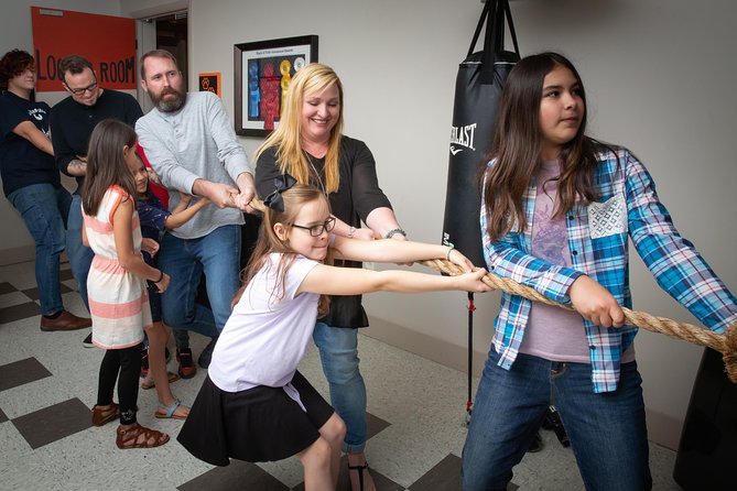 Chattanooga "Locker Room Lockdown: Mascot Rescue" Escape Room Admission Ticket - The Wolfie rescue story gives the room a purpose