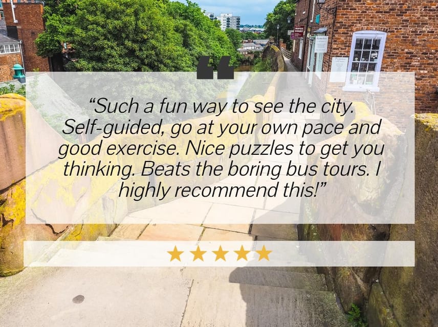 Chester: City Walking Tour & Exploration Game - How the puzzles work in practice
