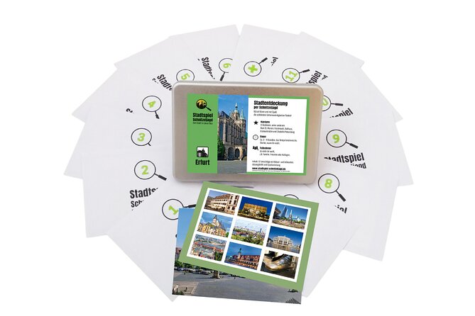 City game scavenger hunt Erfurt - independent city tour I discovery tour - Who will enjoy the three-hour format