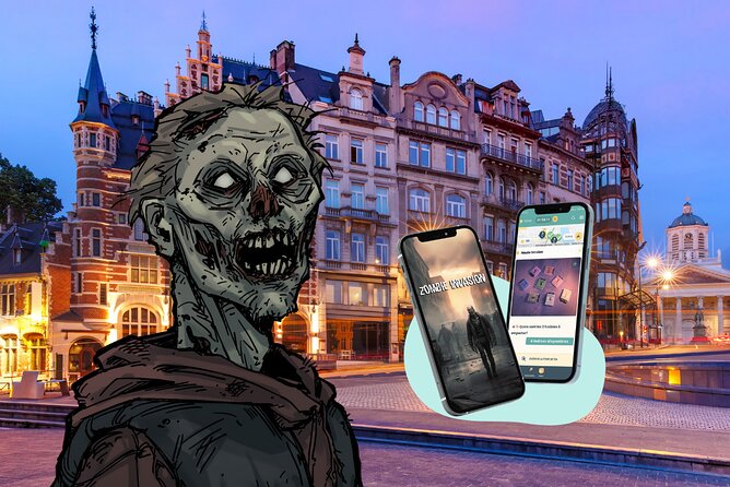 Discover Brussels while escaping the zombies! Escape game - A two-hour city walk with room for distraction