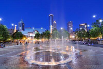 Downtown Atlanta: Past and Present Exploration Game