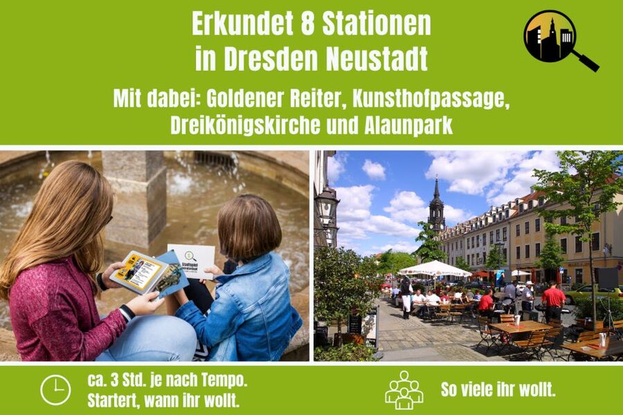 Dresden Neustadt: Scavenger Hunt for Children - Who gets the best value from the $41 price?
