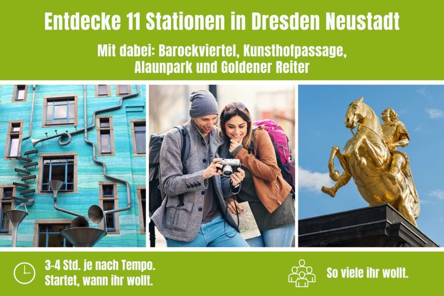 Dresden Neustadt: Scavenger Hunt Self Guided Tour - Why the $41 group price can work well