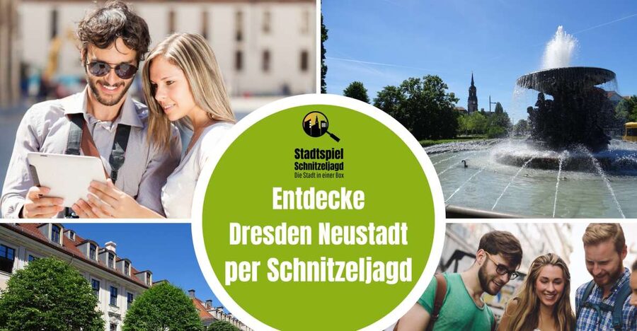 Dresden Neustadt: Scavenger Hunt Self Guided Tour - Starting at Albertsplatz in Dresden Neustadt