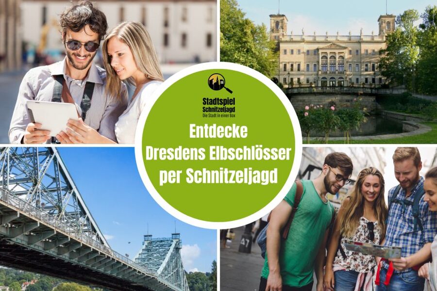 Dresden: Scavenger Hunt to Elbe River & Castles - Reaching the suspension railway and the Elbe slope
