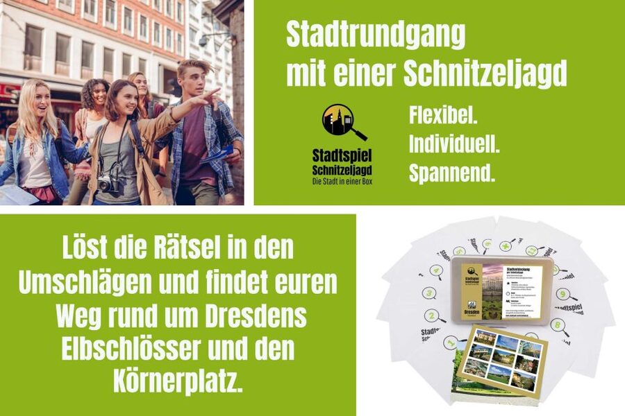 Dresden: Scavenger Hunt to Elbe River & Castles - How the 11 envelope system works