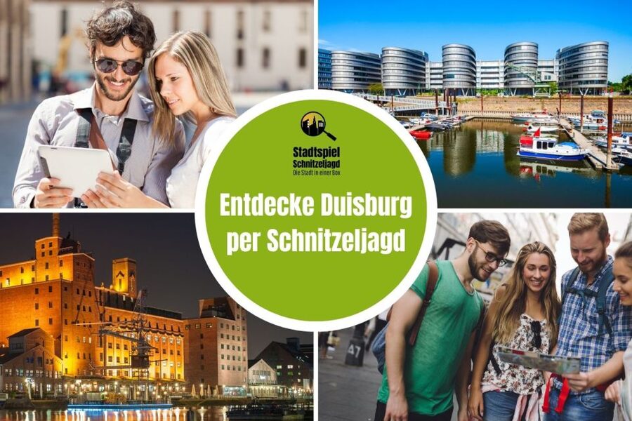 Duisburg: Scavenger Hunt Self-Guided Tour - Kantpark brings art into the walk