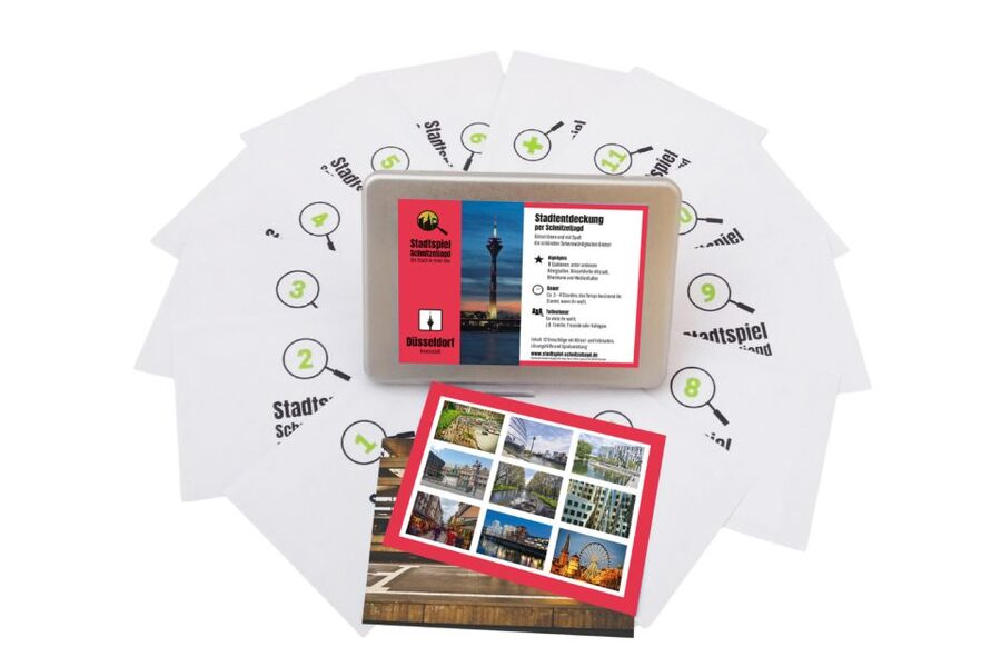 Düsseldorf: Scavenger Hunt Self-Guided Tour - Delivery, language, and planning details