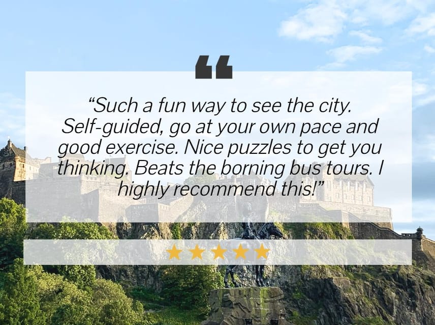 Edinburgh: Royal Mile Walking Tour & Exploration Game - Why the private format works for families and friends