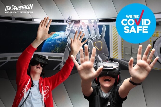 Entermission Sydney 60min Virtual Reality Escape Rooms - Key points to know before booking