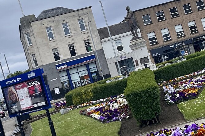 Escape Burns' Hame Toun: Outdoor Puzzle Game in Ayr - Crossing New Bridge over the River Ayr