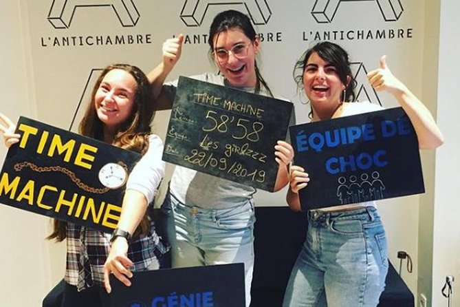 Escape game Time machine - Key points to know before booking