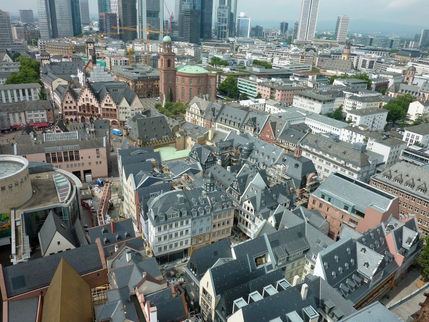 Frankfurt: Old Town Crime Mystery Game - The final code and the finish away from the start