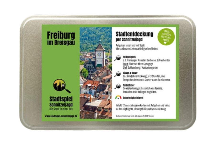 Freiburg im Breisgau: Scavenger Hunt Self-Guided Tour - Augustinerplatz, Colombischlössle, and the changing city scene