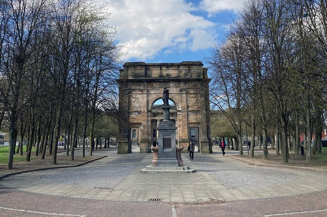 Fun and Flexible Treasure Hunt Around Glasgow with Cryptic Clues - City Chambers and the Merchant City add historic weight