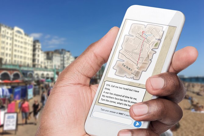 Fun, Flexible Treasure Hunt Around Brighton with Cryptic Clues & Hidden Gems - Starting at India Gate