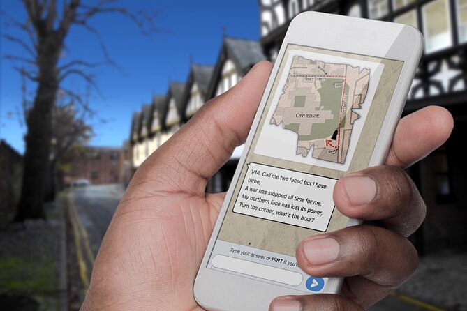 Fun, Flexible Treasure Hunt Around Chester with Cryptic Clues & Hidden Gems - Chester Cathedral to the city walls