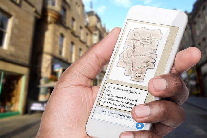 Fun, Flexible Treasure Hunt Around Edinburgh with Cryptic Clues & Hidden Gems - Starting at Edinburgh Castle