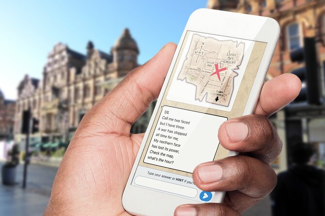Fun, Flexible Treasure Hunt Around Leeds with Cryptic Clues & Hidden Gems - Leeds Art Gallery and the city centre route