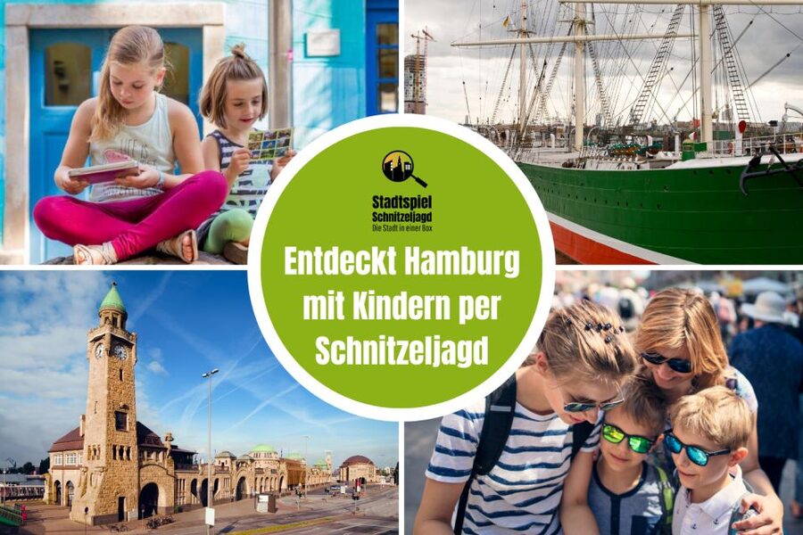Hamburg: Scavenger Hunt Self-Guided Tour for Children - Key points for families