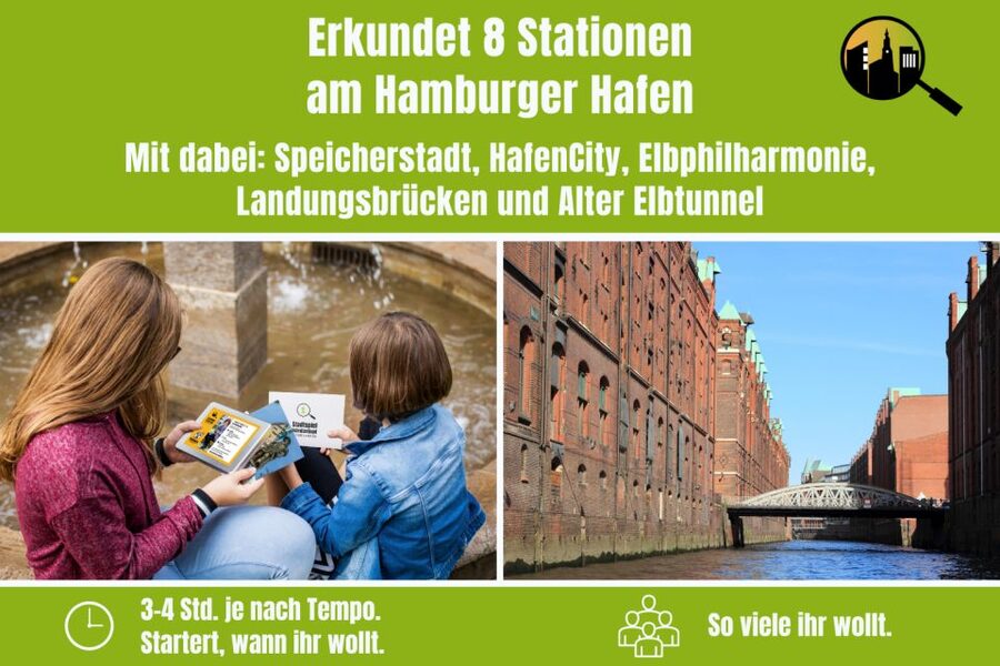 Hamburg: Scavenger Hunt Self-Guided Tour for Children - Kehrwieder, the museum ships, and the final stretch