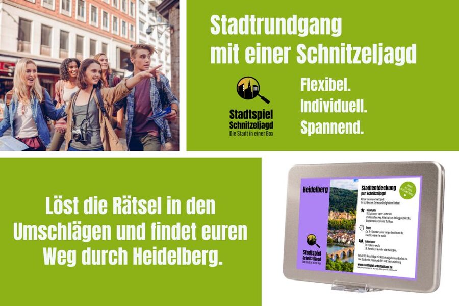 Heidelberg: Scavenger Hunt Self-Guided Tour - A city walk with a puzzle in your hand